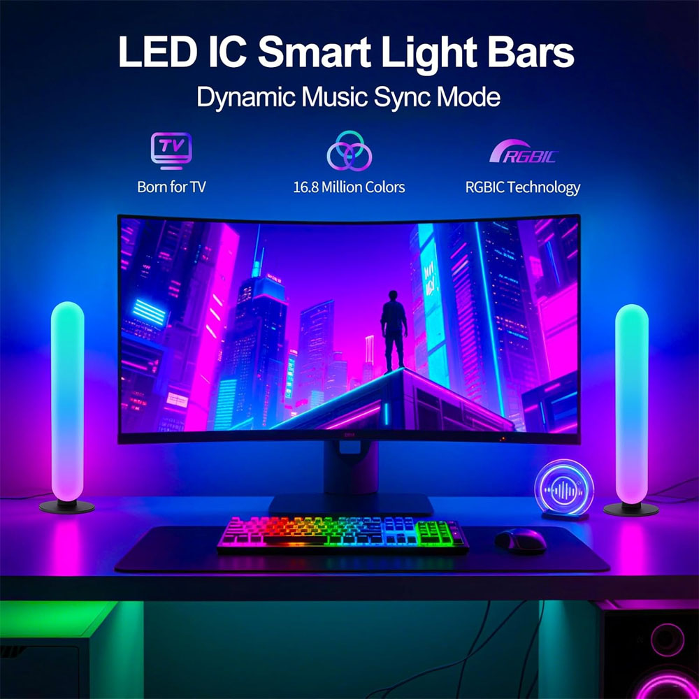 1/2/3Pcs Smart LED Light Bar,1 - đánh giá và giá Smart Home App