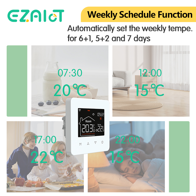 WiFi Tuya Smart Home Thermosta - đánh giá và giá Wifi Thermostat