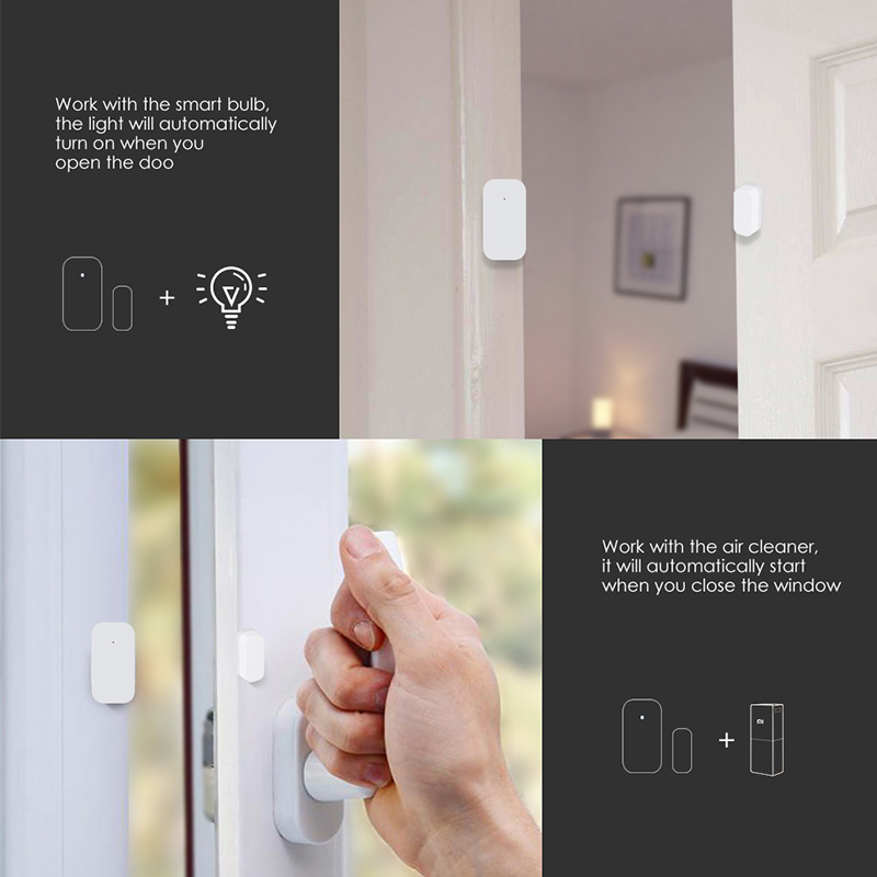 Aqara Door Window Sensor Zigbe - đánh giá và giá Smart Home Xiaomi Hub 2