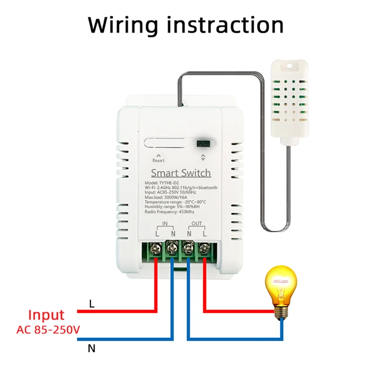 Work with Tuya 16A 3000W WiFi  - đánh giá và giá Wifi Thermostat