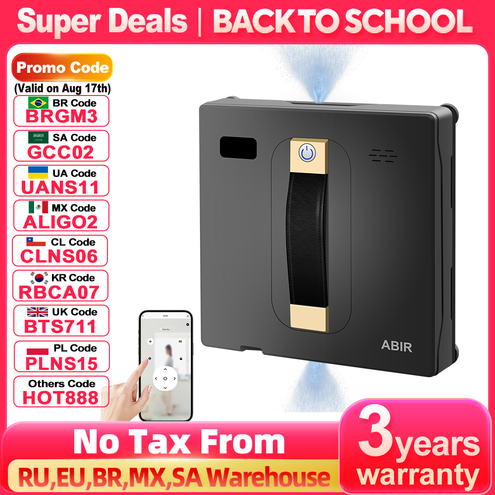 Robot Window Cleaner ABIR WD8, - đánh giá và giá Door Window Sensor