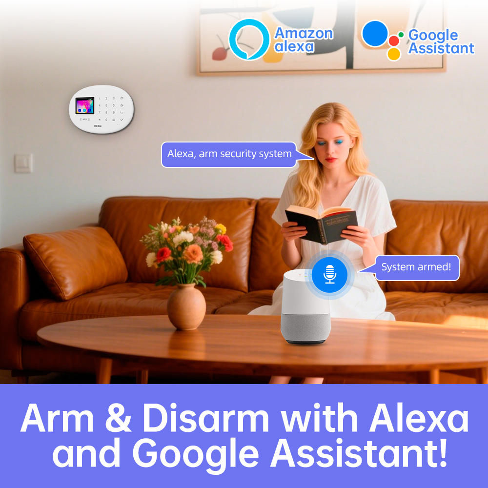 KERUI Tuya Wireless Home Alarm - đánh giá và giá Home Automation Kit