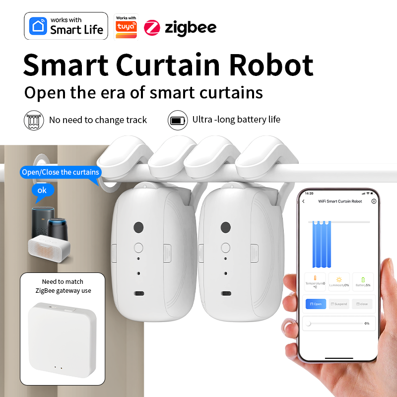 Zigbee Smart Curtain Driver Ro - đánh giá và giá Smart Home Automation