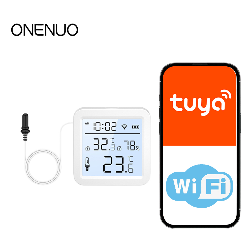 WiFi Humidity Temperature Sens - đánh giá và giá Wifi Thermostat