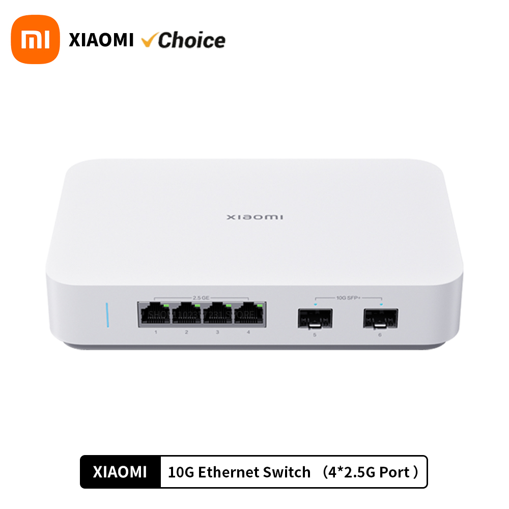 NEW Xiaomi Mi 10G Ethernet Swi - đánh giá và giá Smart Home Xiaomi Hub 2