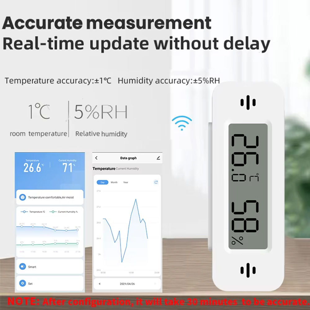 Tuya Zigbee WiFi Mini Temp & H - đánh giá và giá Smart Home Yandex