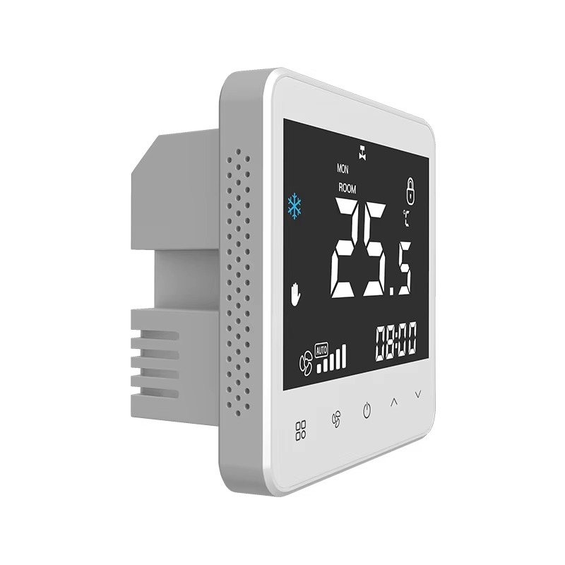 Smart FCU Thermostat Wifi RS48 - đánh giá và giá Wifi Thermostat