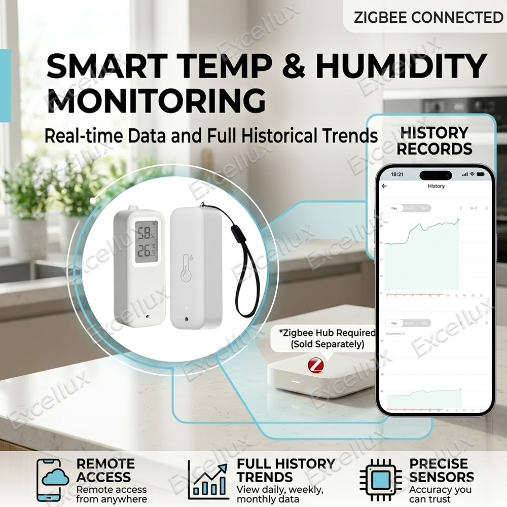 Tuya Zigbee Smart Temperature  - đánh giá và giá Smart Home Yandex