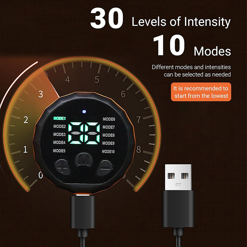 USB Recharge EMS Muscle Toner  - đánh giá và giá Smart Home Trainer